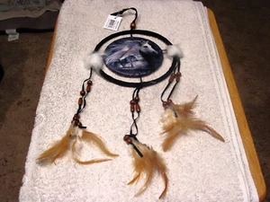 DREAMCATCHER INDIAN WITH A PICTURE OF HORSES HORSE (CR) - Picture 1 of 2