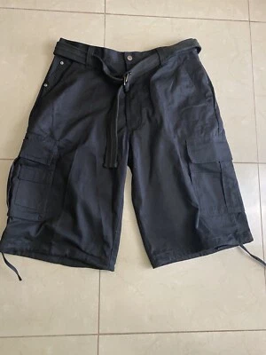 Pantalones cortos cargo Regal Wear talla 38 (negro) Foto 1 de 2