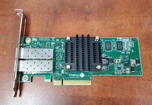 Dell Chelsio 10Gb iSCSI Dual Port Adapter Full Height 0F9YF8 - Picture 1 of 4