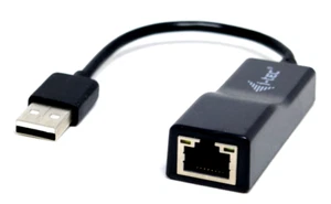 USB Adapter Lan USB 2.0 Netzwerk Adapter Ethernet USB zu RJ45 DSL 10/100 Mbps - Bild 1 von 5