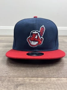 Cleveland Indians Wahoo Hat Adjustable Snapback Baseball Cap Sport Hat, default - Picture 1 of 5
