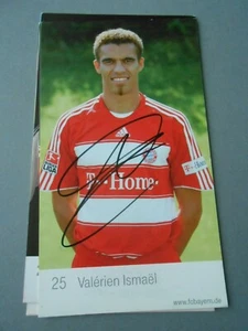 AUTOGRAPHE FOOTBALL FICHE DE VALERIEN ISMAEL - Picture 1 of 1
