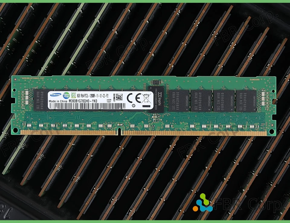 Grade A Samsung 8GB PC3L-12800R DDR3L 12800 1Rx4 Server RAM M393B1G70QH0-YK0 LOT - Image 1 of 1