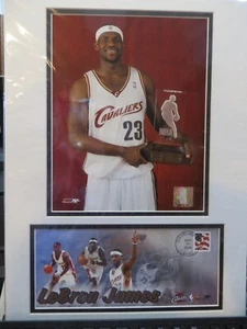 LeBRON JAMES- 2004 ROOKIE OF THE YEAR USPS STAMP & POSTER - Picture 1 of 1