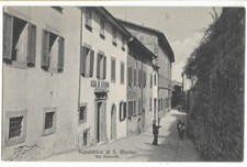 Cartolina; Repubblica di San Marino 'Via Omerelli' --RARA--