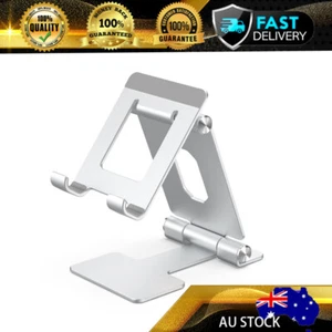 REDEFINE Folding Portable Desktop Aluminum Holder-Silver - Picture 1 of 2