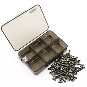 Yeah Racing TSAS-0010 Titanium Screw Assorted Set w/ Box for Yokomo BD11 - Picture 1 of 2