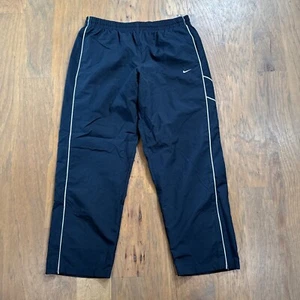 Vintage Nike Pants Mens 2XL Blue Lightweight Windbreaker Track Pants Baggy Y2K - Picture 1 of 14