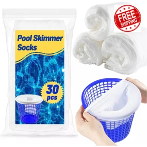 Pool Skimmer Socks Filte - 30PCS Pool Socks Skimmer Filter Socks Pool Skimmer Ba - Picture 1 of 5