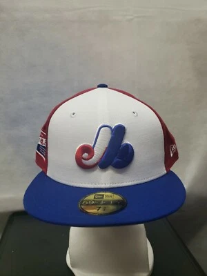 NWS Montreal Expos New Era 100th Anniversary 59fifty 7 3/4 - Image 1 of 4