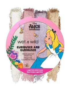 Disney Alice In Wonderland Wet n Wild Curiouser & Curiouser Highlighter Palette - Picture 1 of 2