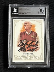 BOBBY HURLEY SR. 2012 TOPPS ALLEN & GINTER SIGNED AUTOGRAPHED CARD BAS AUTHENTIC - Picture 1 of 2