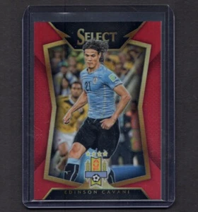 EDINSON CAVANI 2015 Panini Select Red Prizm Soccer Card URUGUAY #50 039/199 PSA - Picture 1 of 2