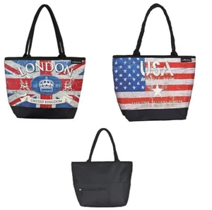 Borsa Shopper Borsa London USA America Bandiera Inghilterra Borsa Von Lilienfeld - Picture 1 of 7