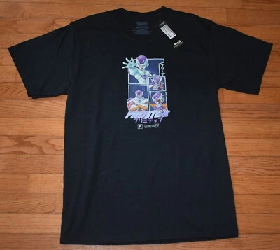 Camiseta Dragon Ball Z Primitive Freezer Forms - Negra - NUEVA con Etiqueta - Talla M Foto 1 de 4