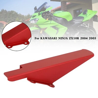 Sprocket Chain Guard Cover For KAWASAKI NINJA ZX-10R ZX10R 2004 2005 Red #8 Foto 1 de 4
