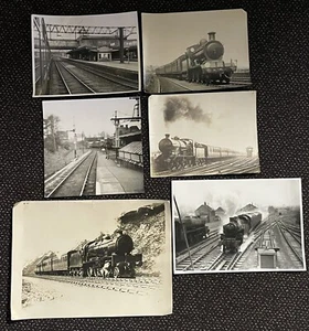6 FOTOS DE ESTACIÓN DE TREN Y LOCOMOTORA inc A890 RIVER FROME c1925 41225 BR VAPOR - Imagen 1 de 9