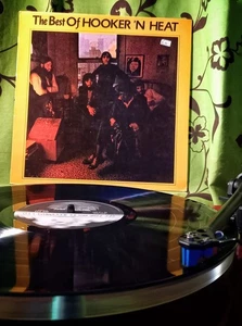 John Lee Hooker The Best Of Hooker And Heat 1988 UK Compilation Vinyl LP - Picture 1 of 13