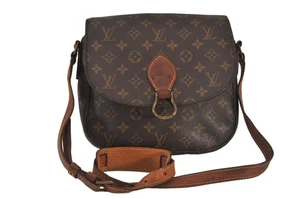 Auténtico bolso cruzado de hombro Louis Vuitton con monograma Saint Cloud GM M51242 9941M - Imagen 1 de 10