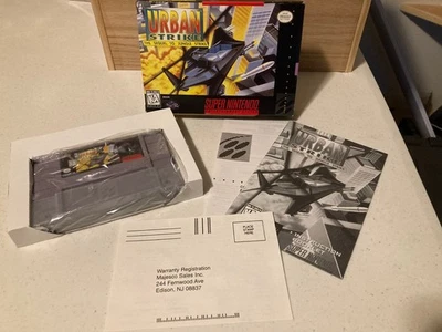 Urban Strike Super Nintendo SNES CIB Complete in Box with Manual - Image 1 of 4