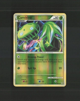 Carnivine 46/95 Unleashed Reverse Holo Pokemon Card LP+ - Image 1 of 4