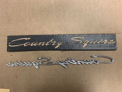 Ford Country Squire 1966 1967 cuarto panel emblema C6AZ-7125622-B nuevo de lote Foto 1 de 3