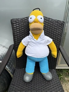 Raro peluche parlante Homer Simpson 26" - testato - Foto 1 di 5