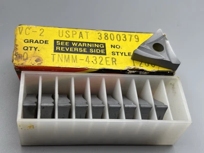 Insertos de torneado de carburo Valenite TNMM 432ER VC2 interruptor antivibración (caja de 10) Foto 1 de 4