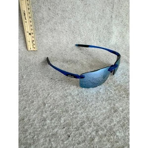 Gafas de sol polarizadas REVO Descend N para hombre azules sin montura deportivas hechas en Italia - Imagen 1 de 8