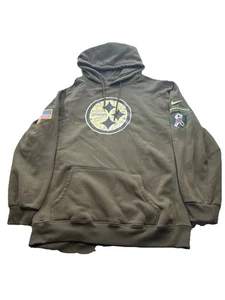 Nike Herren 2XLT Pittsburgh Steelers 2015 Salute To Service grün Hoodie - Bild 1 von 10
