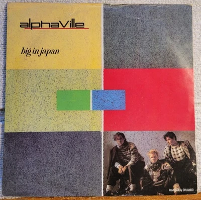 Alphaville "Big In Japan / Seeds" UK pressing  VG+ / VG - Image 1 of 4