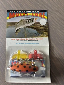 Vintage New in Package Multi-Lure 5 Piece Set - Tiger Spot - 3 inch - Picture 1 of 2