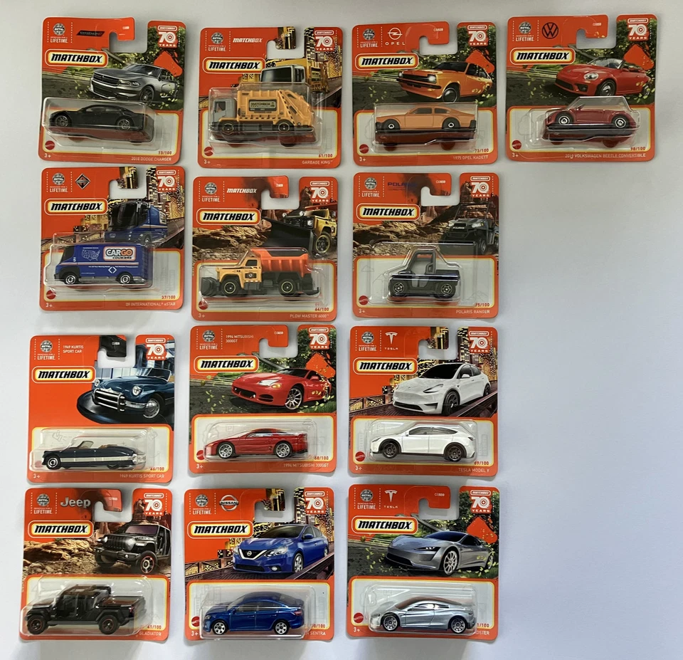 Matchbox - Mainline 2023  1-100 Series - Modelle zum Aussuchen! Neu und OVP! - Bild 1 von 1