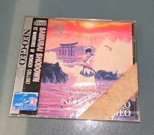 RARE US NEW FACTORY SEALED Samurai Shodown 1 Neo Geo CD Sun Fade On Front - Picture 1 of 3