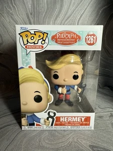 Funko Pop! Vinyl: Rudolph the Red-Nosed Reindeer - Hermey #1261 -Bend/Crease - Picture 1 of 6