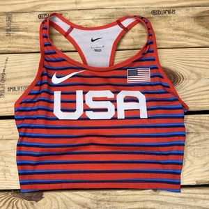Camiseta corta Nike Pro Elite USA International - para mujer talla pequeña (2023) - Imagen 1 de 6