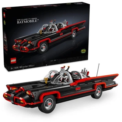 LEGO DC Batman The Classic TV Series Batmobile, DC Collectible Car, Building - Image 1 of 4