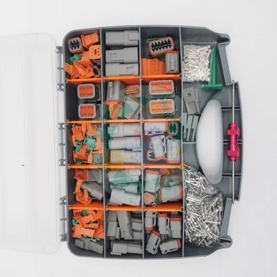 1500PCS For DEUTSCH Style CONNECTOR KIT STAMPED CONTACTS for 14,16,18,20 GA WIRE - Image 1 of 4