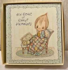 1977 Betsey Clark "My Book of Daily Memories" Journal w/ Box Hallmark Nice!! - Picture 1 of 7