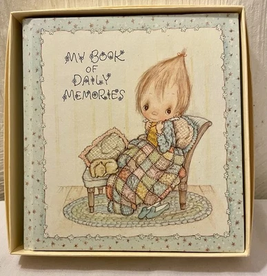 1977 Betsey Clark "My Book of Daily Memories" Journal w/ Box Hallmark Nice!! - Image 1 of 4