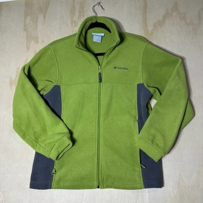 Chaqueta polar Columbia juvenil cremallera completa talla 14/16 invierno ropa exterior Foto 1 de 4