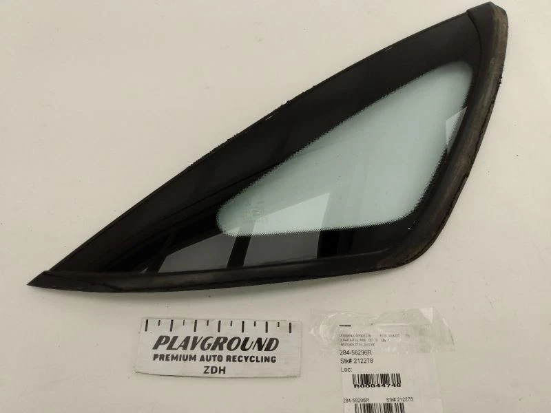 Mitsubishi 3000GT Dodge Stealth Front Passenger Right Quarter Glass Window 91-99 - Image 1 of 4