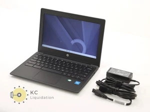 HP Chromebook 11 G9 EE 11.6" Intel Celeron N4500 4GB RAM 32GB eMMC (Jet Black) - Bild 1 von 8