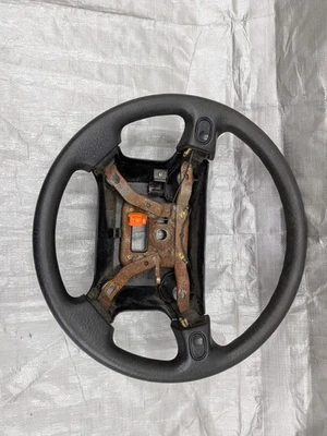 Mazda Miata NA Mx5 1990-1997 OEM cuero negro volante bocina botones  Foto 1 de 4