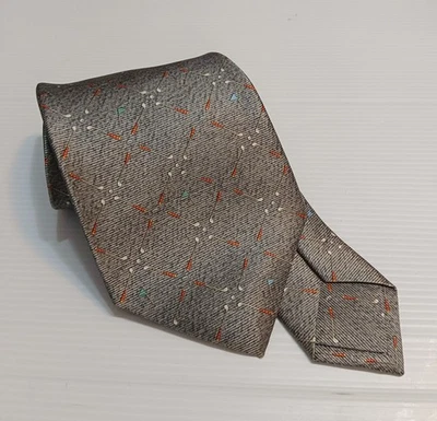 Галстук мужской BVLGARI шелковый тканый классическая ширина сделано в Италии  - Изображение 1 из 4