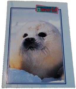 Tarjeta coleccionable National Geographic World Sea World sello de arpa (H7 - Imagen 1 de 2