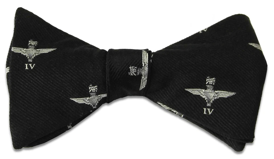 4 Parachute Regiment Silk (Self Tie) Bow Tie - Image 1 of 1