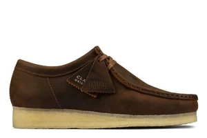 โ
๐๐Express Clarks Mens ic Wallabee Beeswax Brown - Picture 1 of 12