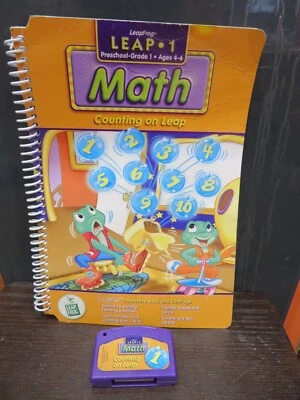 LeapFrog LeapPad - Leap 1 Math Counting on Leap Preschool to Grade 1 (Ages 4-6). - Image 1 of 4
