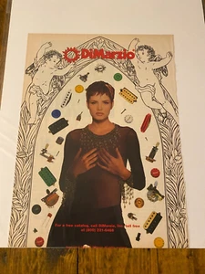 Vintage 1996 Dimarzio Gitarren-Plektren Anzeige - Bild 1 von 1